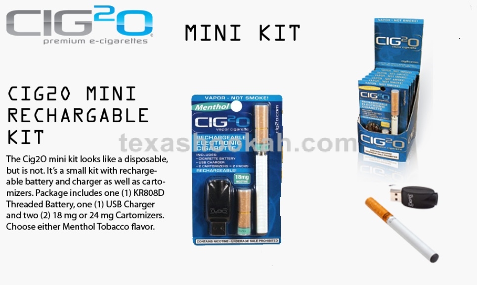 Cig2O E-Cig Mini Starter Kit