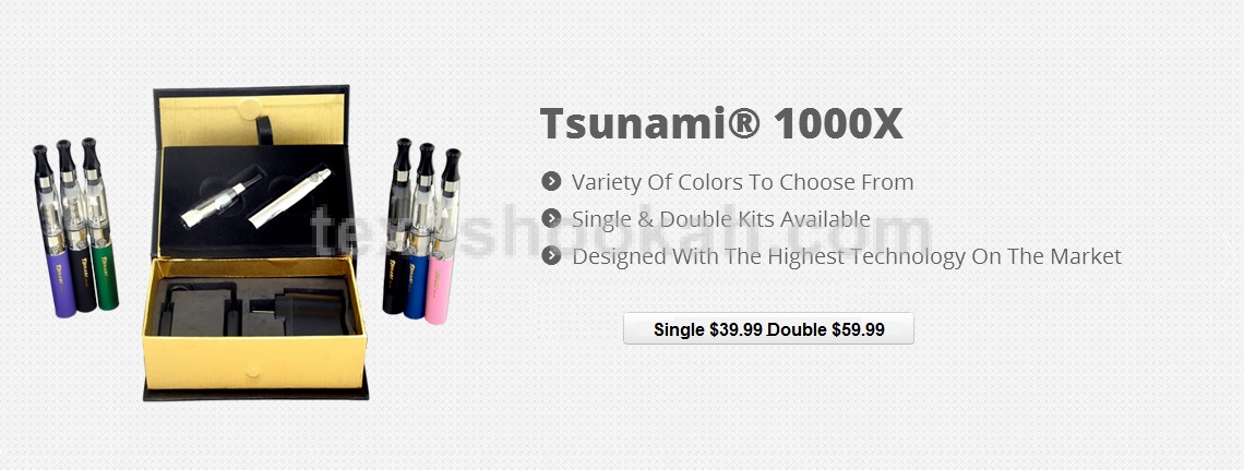 Tsunami 1000X E-Cig Kit